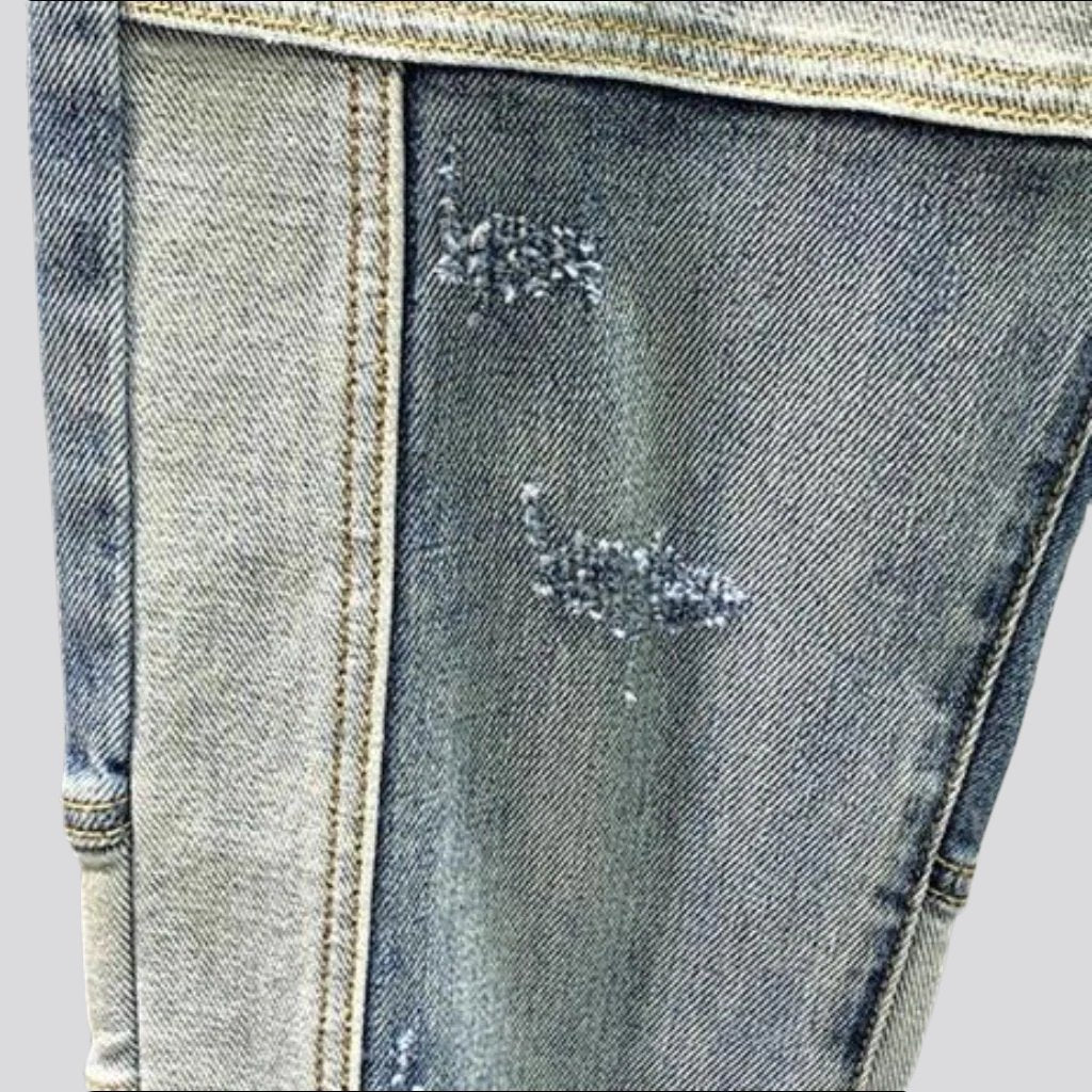 Y2k men's mid-waist jeans - Image 6