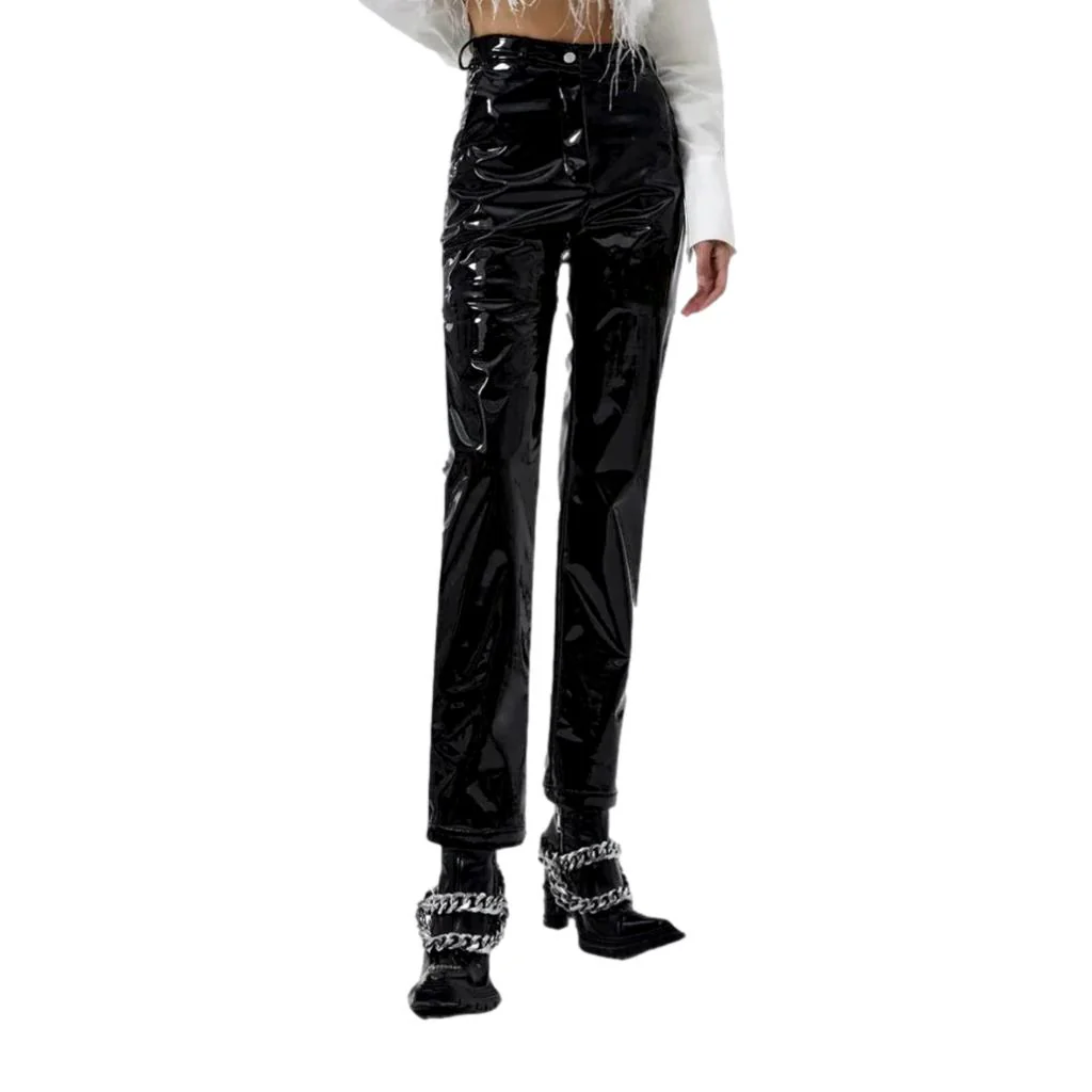 Y2k women's shiny jeans - Image 2
