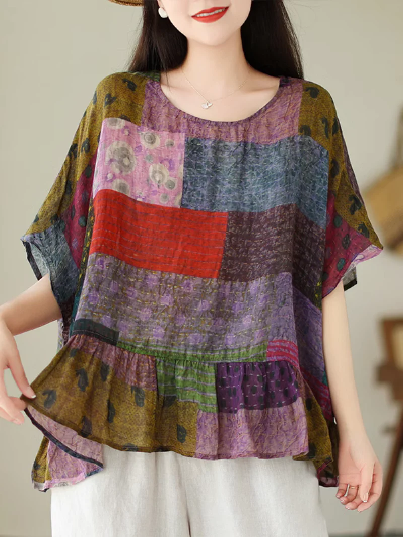 You Have a Beautiful Life Bat Sleeve Tops