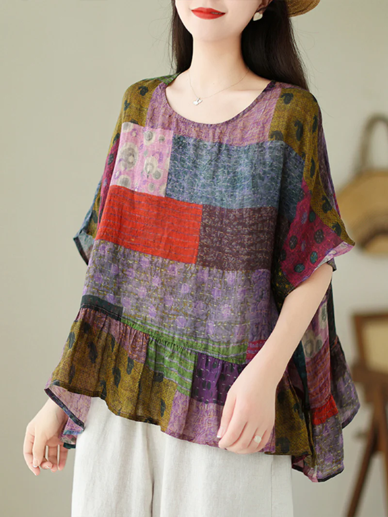 You Have a Beautiful Life Bat Sleeve Tops - Image 5