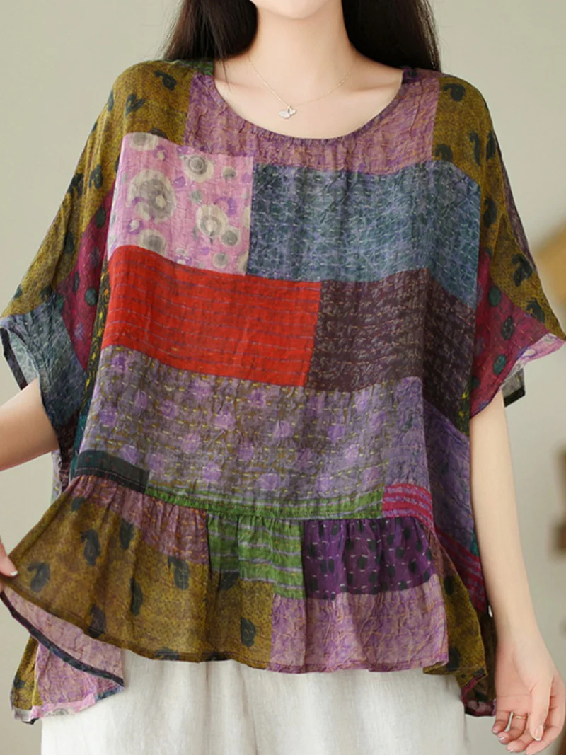 You Have a Beautiful Life Bat Sleeve Tops - Image 7