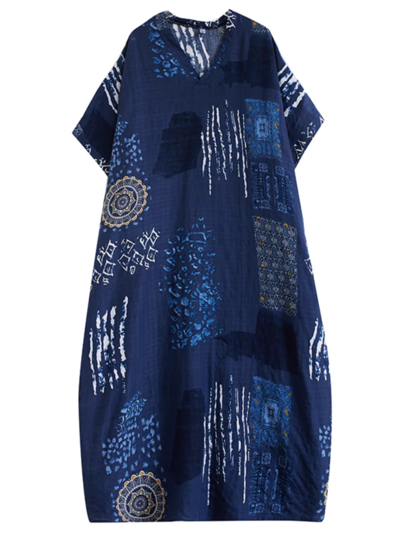 You Made Me Bat Sleeve Kaftan Dress - Image 3