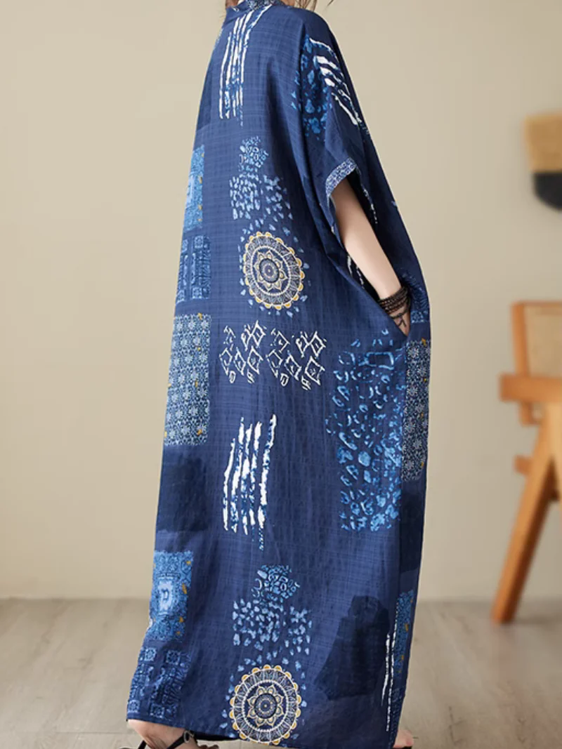 You Made Me Bat Sleeve Kaftan Dress - Image 5