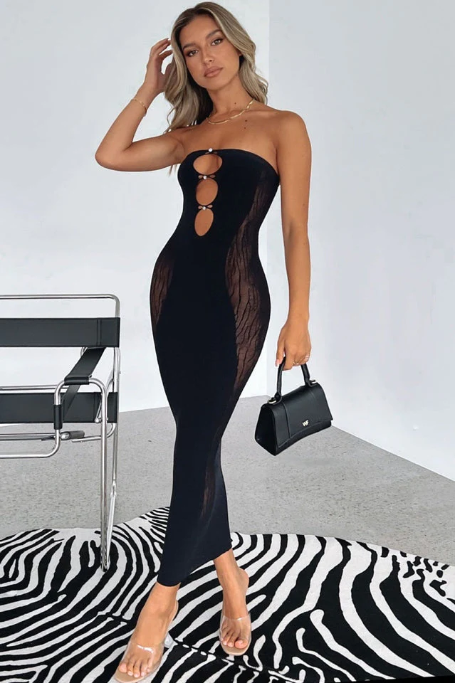 Your Peace Mesh Midi Dress - Image 4