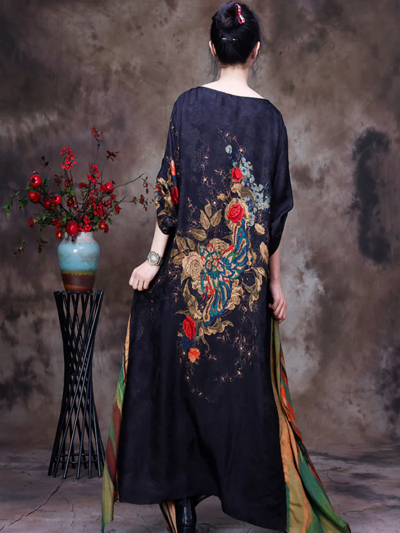 You're In My Heart Round Neck A-line Dress - Image 3