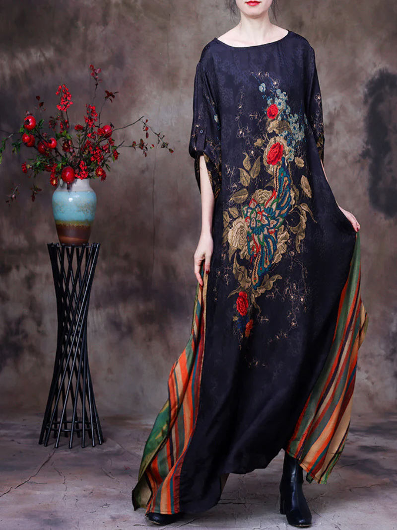You're In My Heart Round Neck A-line Dress - Image 4