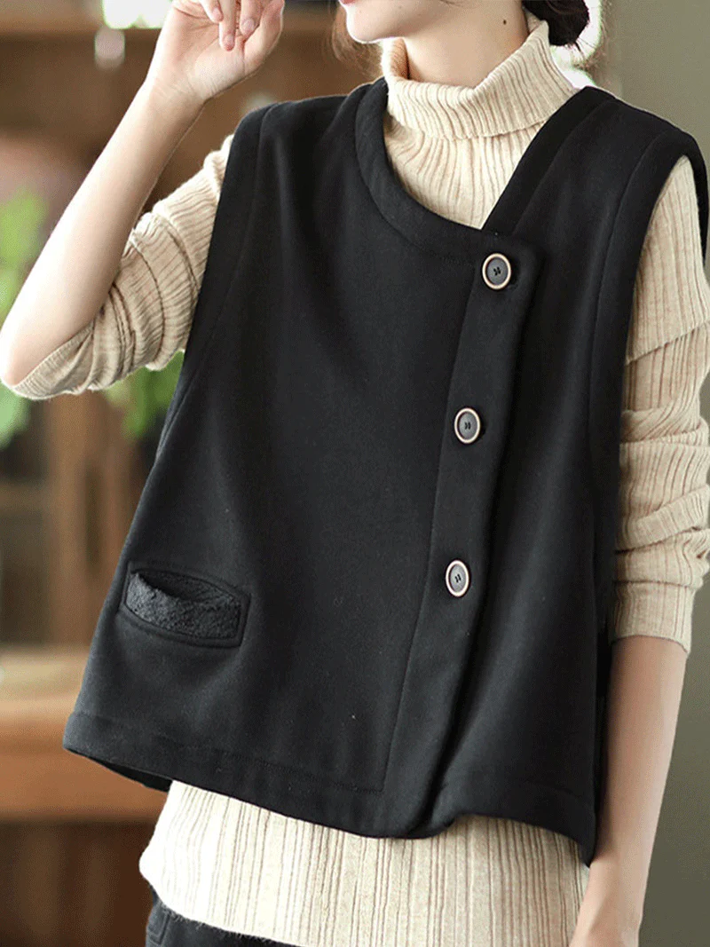 You're Pretty Short Waistcoat Cardigan - Image 5