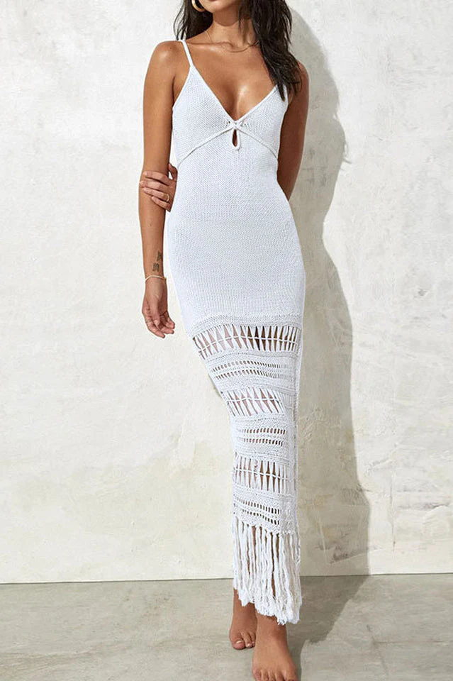 Zuri Maxi Cover Up Dress - Image 9